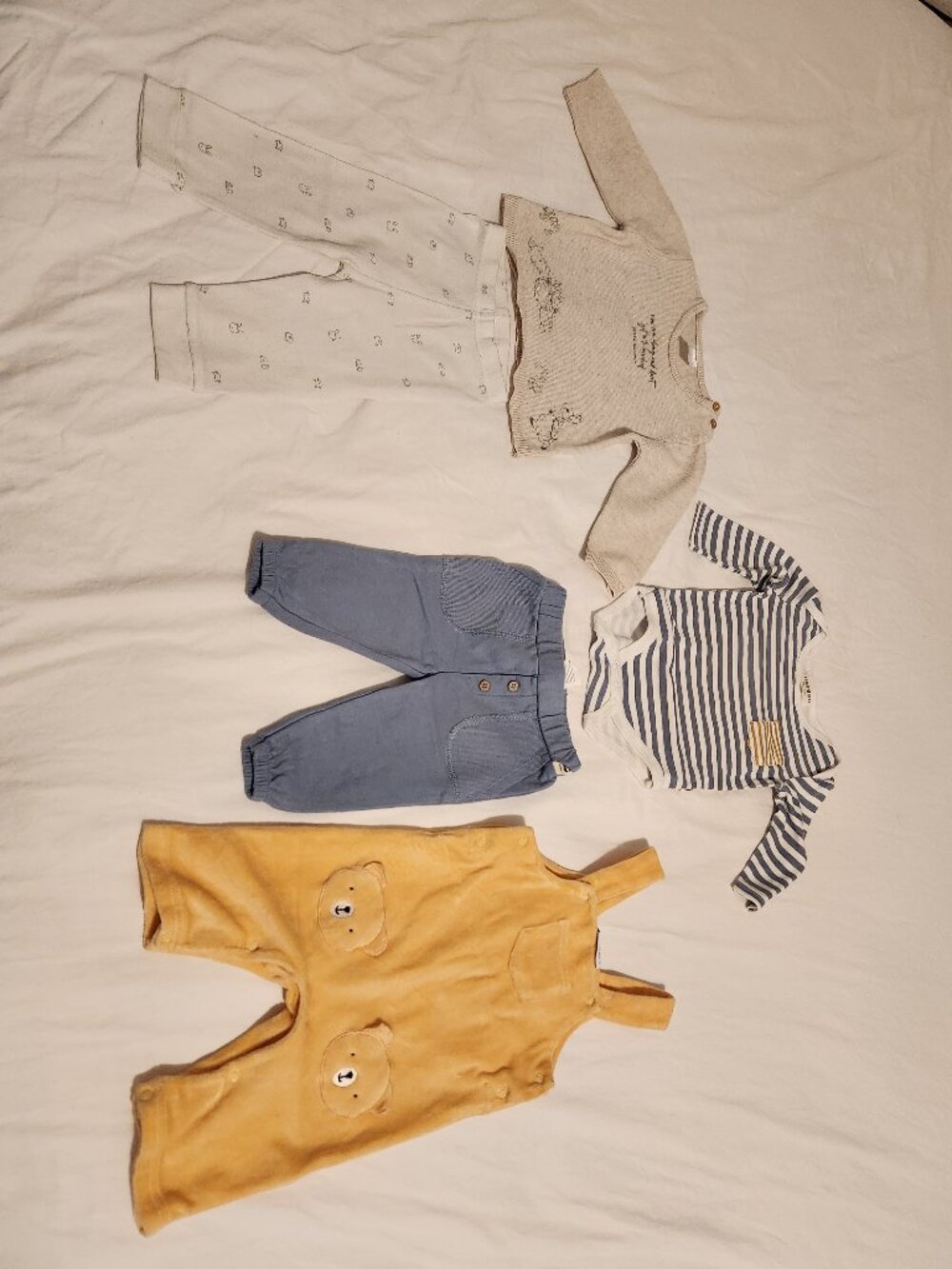 3–6 Month Baby Clothes Lot - 5 Pieces